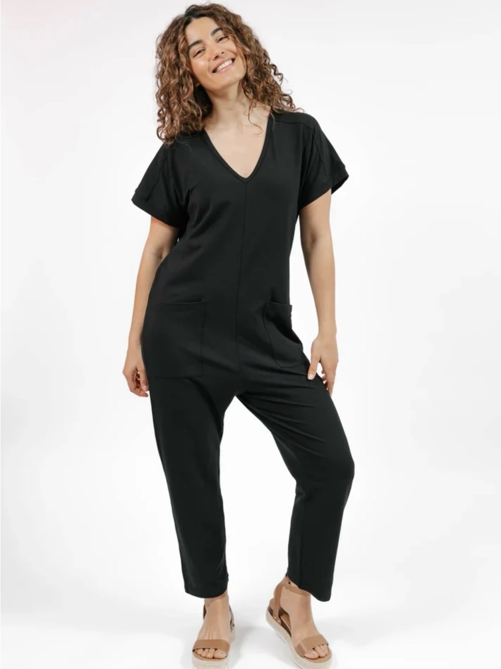 Smash + Tess Aria Romper – Black – Size XS